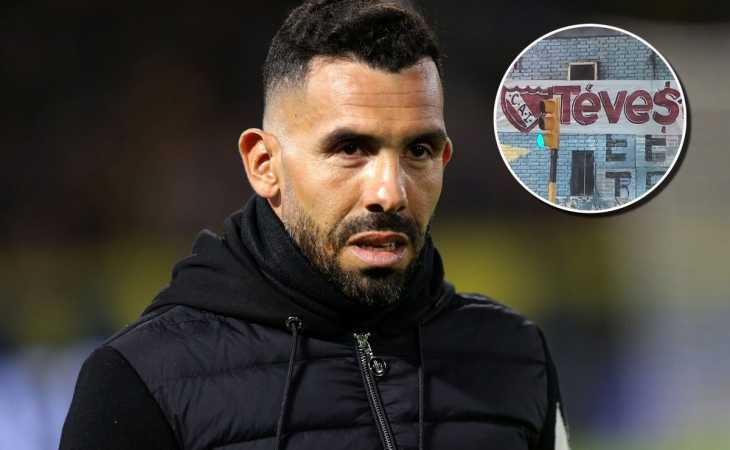 Ex Boca | Aparecieron pasacalles contra Tevez en Avellaneda antes de Independiente vs. Talleres